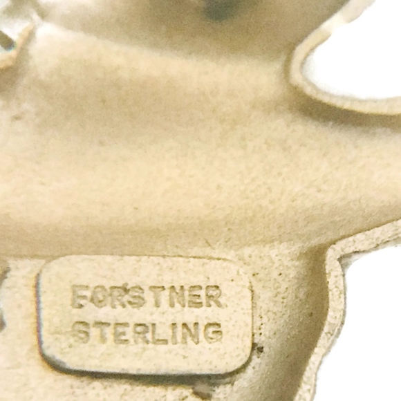 Forstner Sterling Vermeil Flying Long Tail - Picture 3 of 7